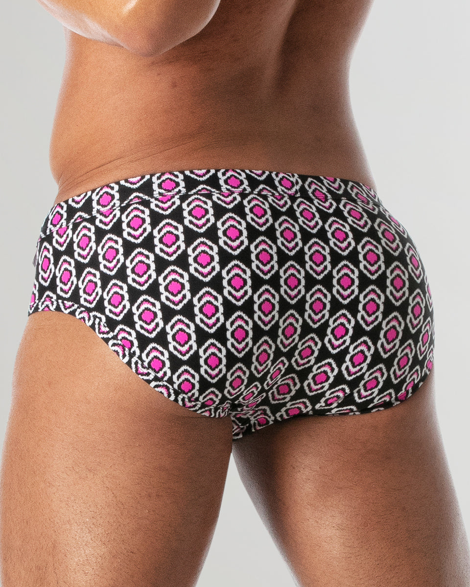 Leader Miami Swim Brief Black