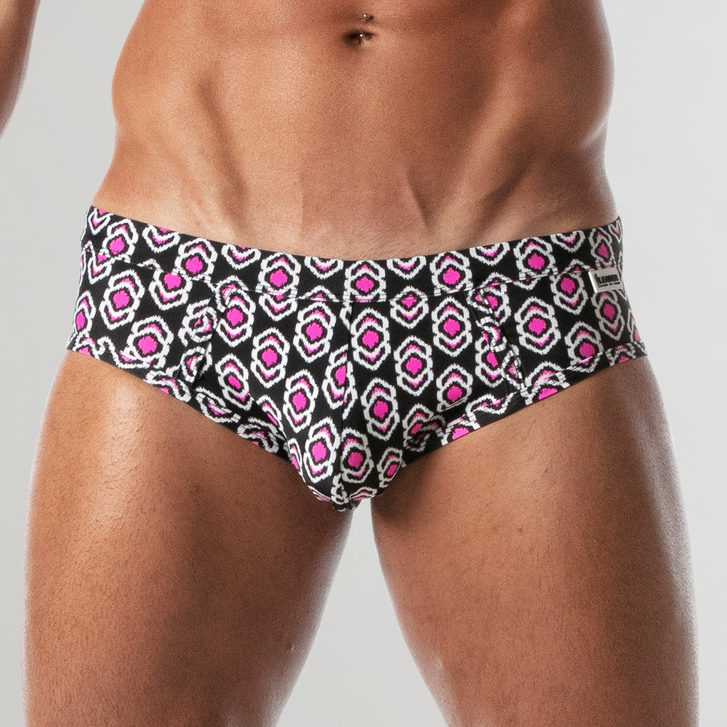 Leader Miami Swim Brief Black