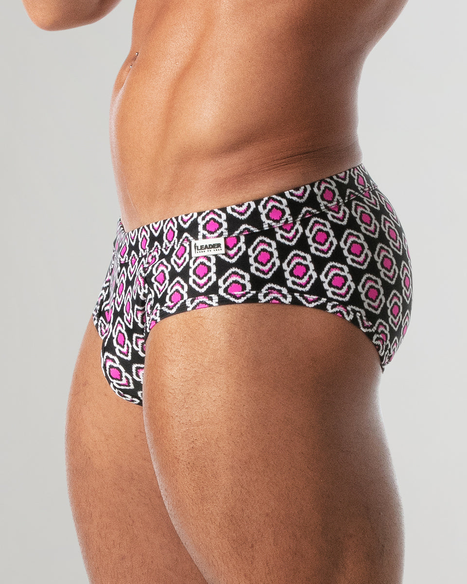 Leader Miami Swim Brief Black