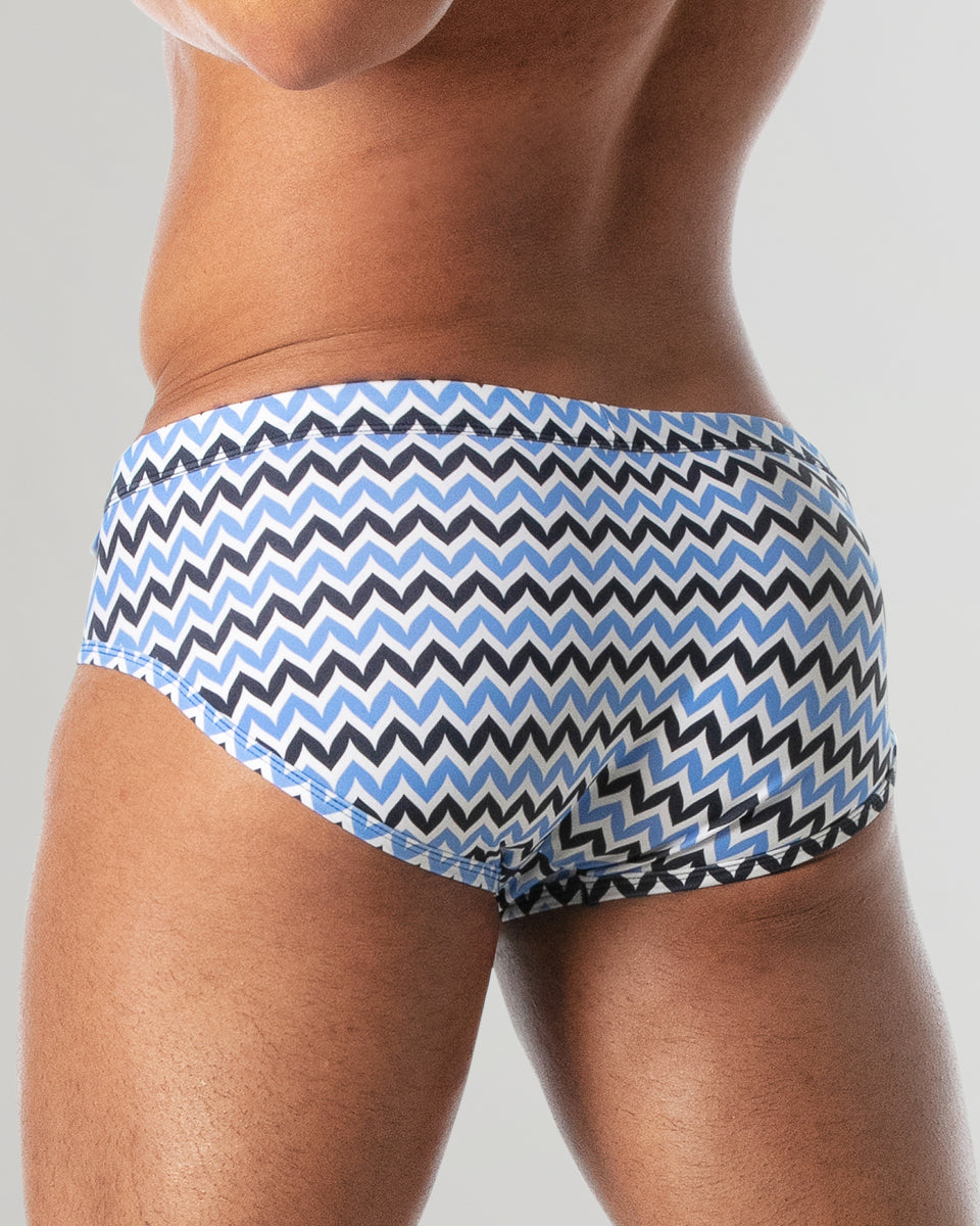 Leader Mykonos Swim Brief Blue