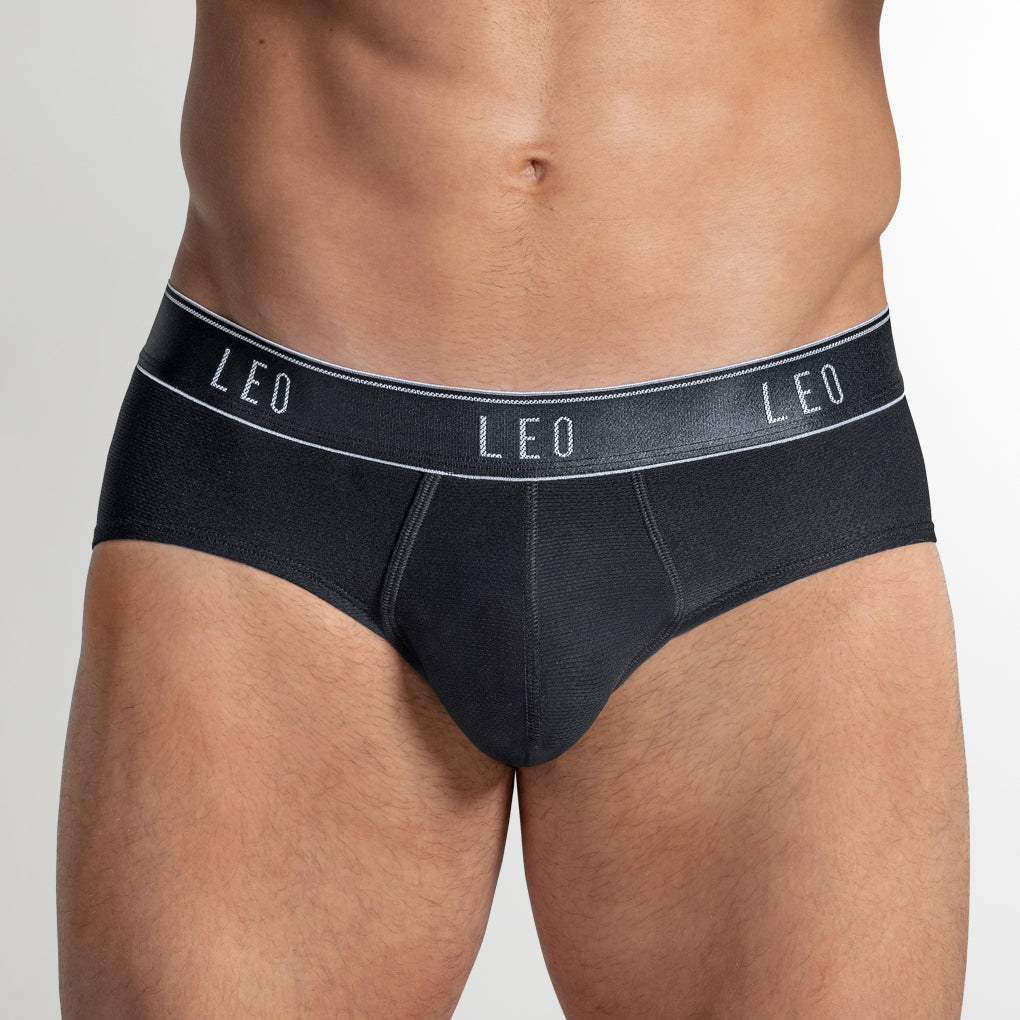 Leonisa Ultra-Light Brief Black