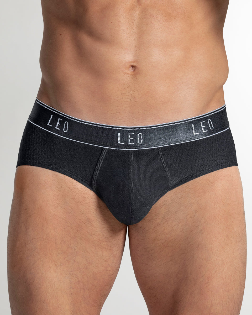 Leonisa Ultra-Light Brief Black