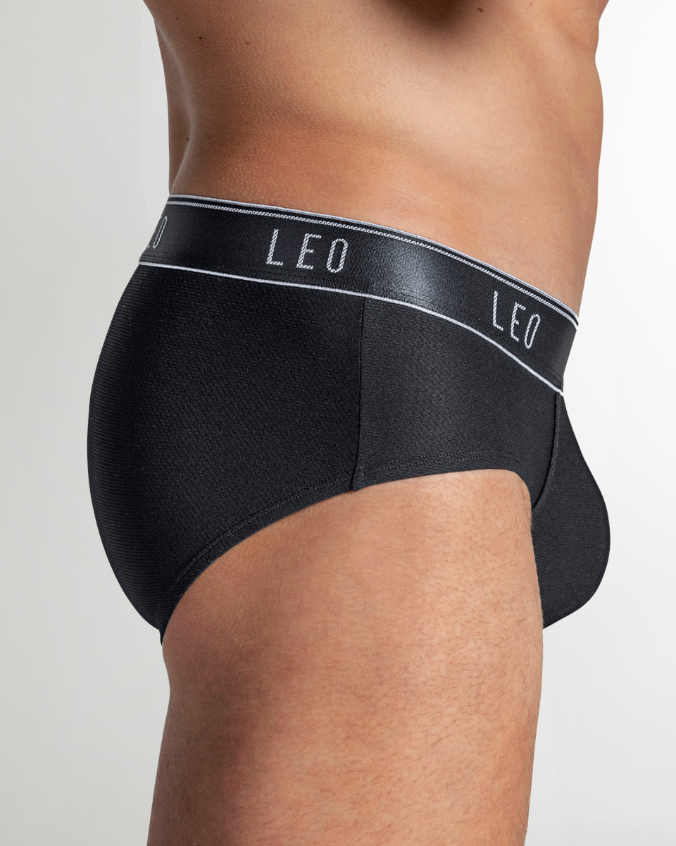 Leonisa Ultra-Light Brief Black