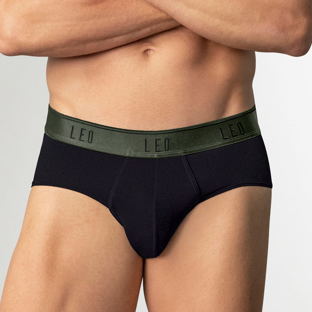 LEO Perfect Fit Brief Black