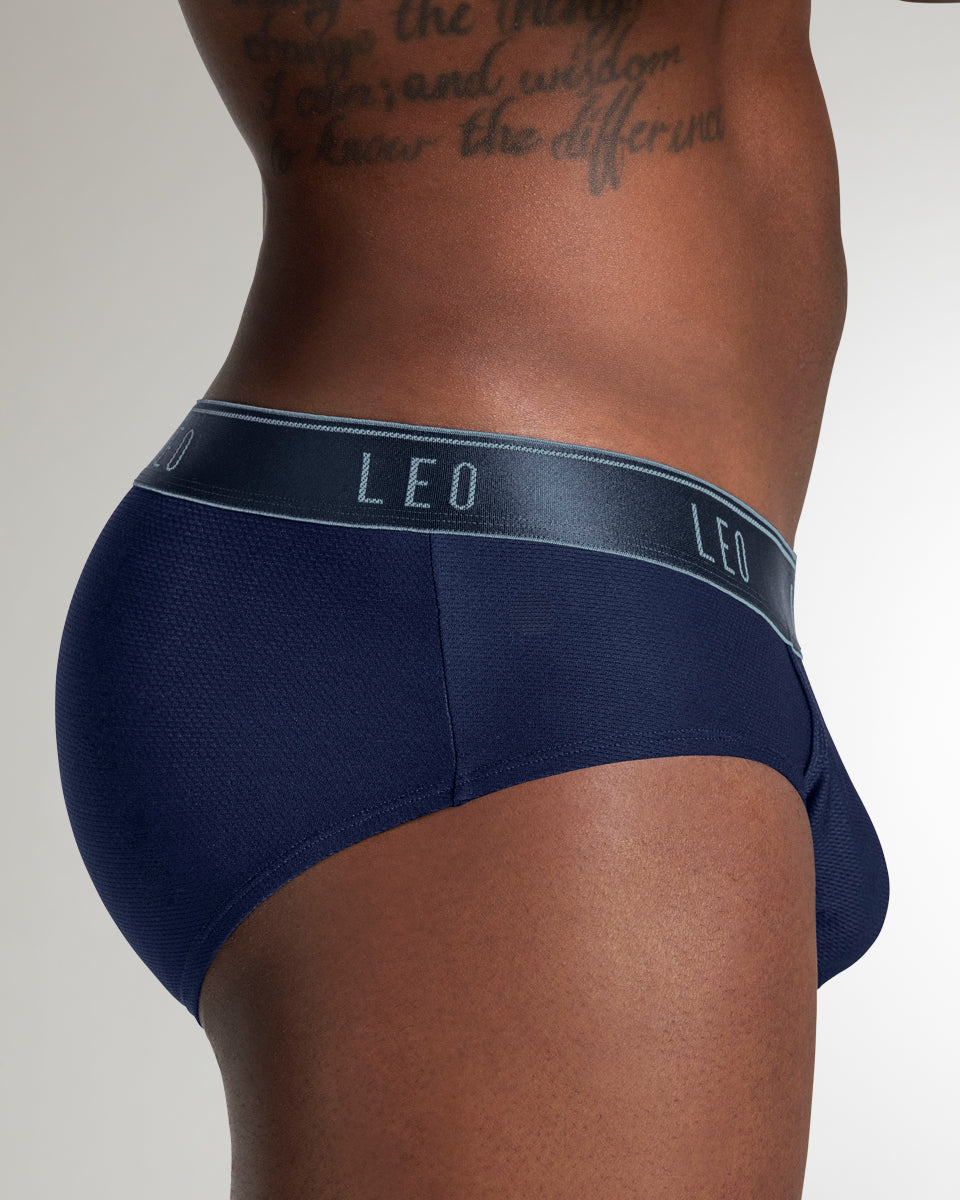 Leonisa Ultra-Light Brief Blue