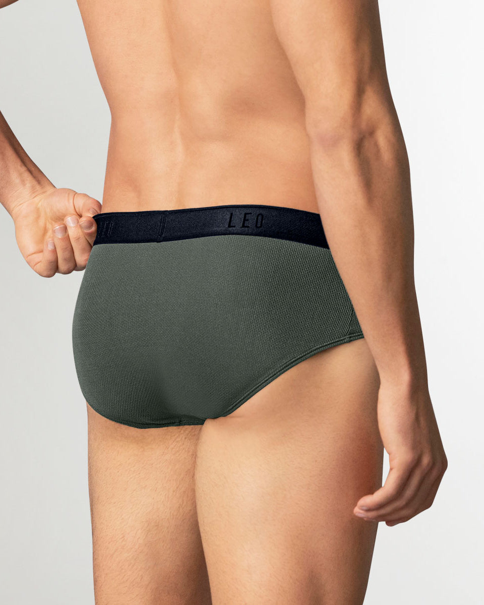 Leonisa Ultra-Light Brief Dark-grey