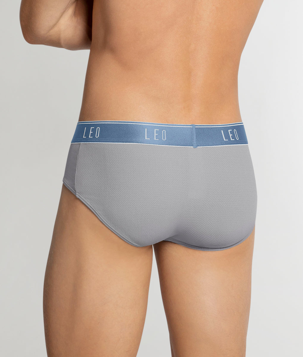 Leonisa Ultra-Light Brief Grey-blue