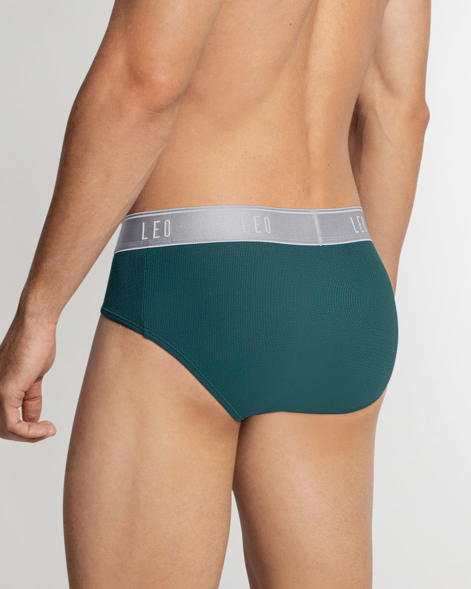 Leonisa Ultra-Light Brief Teal