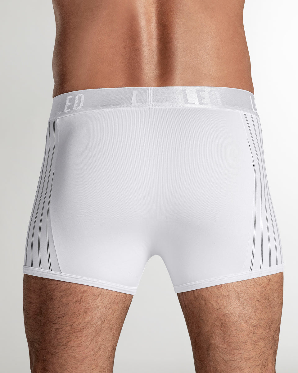 LEO Perfect Fit w/ Contrast Details Trunk White