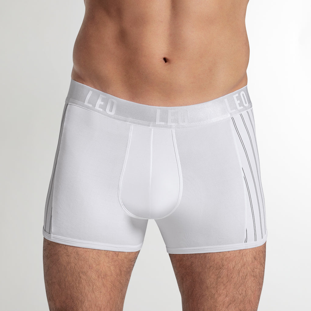 LEO Perfect Fit w/ Contrast Details Trunk White