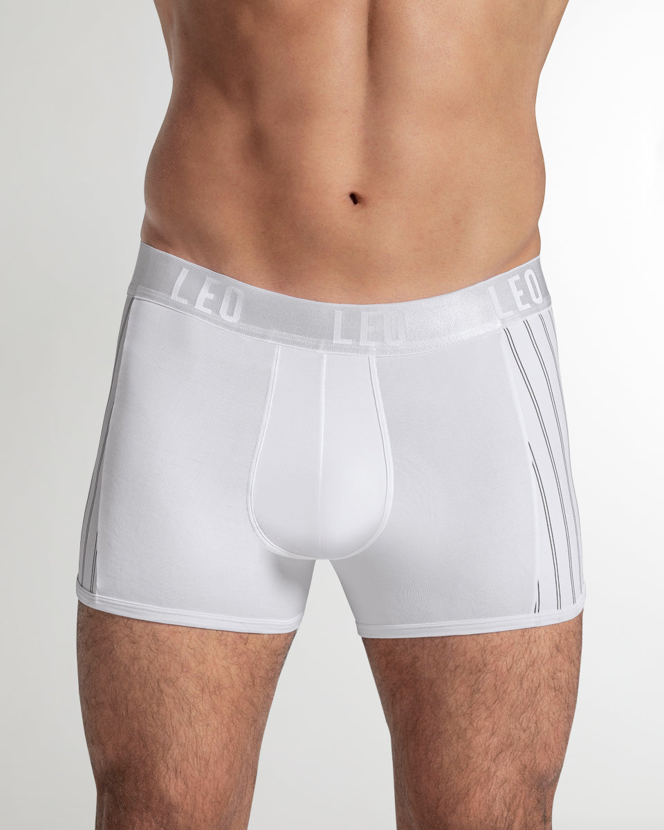 LEO Perfect Fit w/ Contrast Details Trunk White