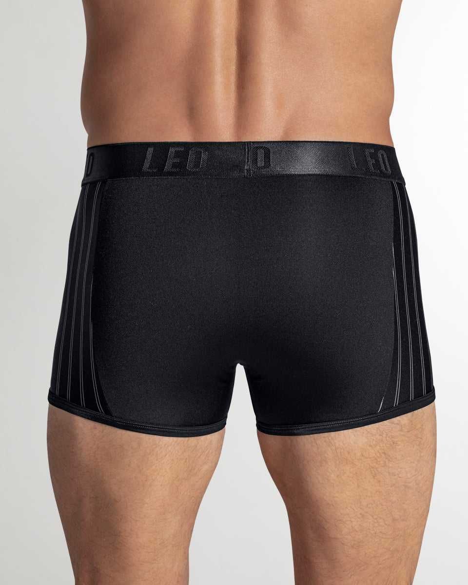 LEO Perfect Fit w/ Contrast Details Trunk Black
