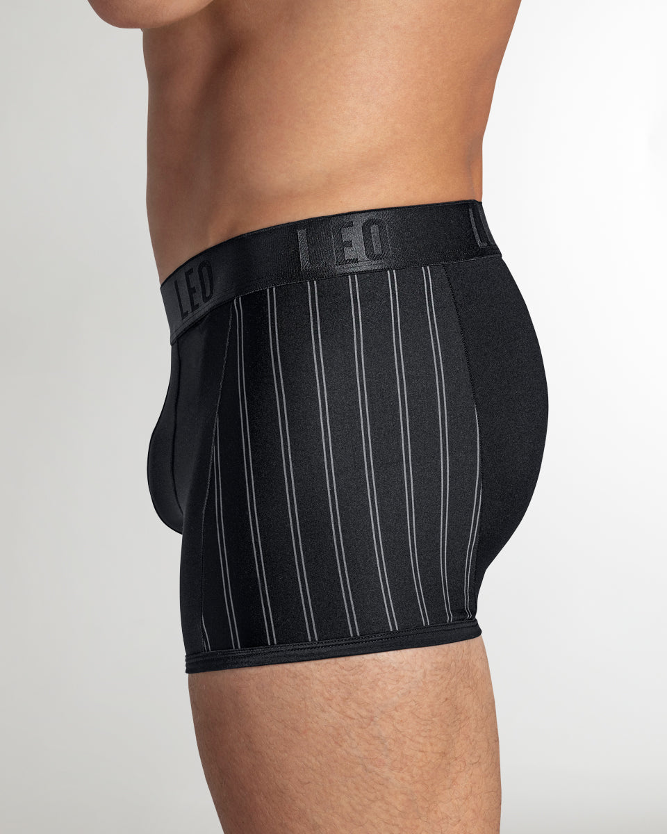 LEO Perfect Fit w/ Contrast Details Trunk Black