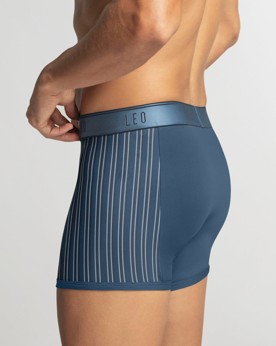 LEO Perfect Fit w/ Contrast Details Trunk Grey