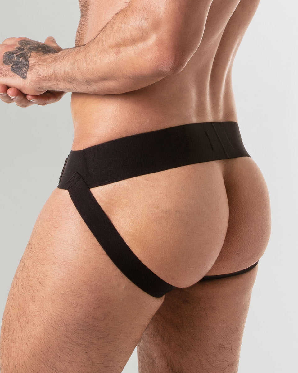 Locker Gear Wide Waistband Jockstrap Blue