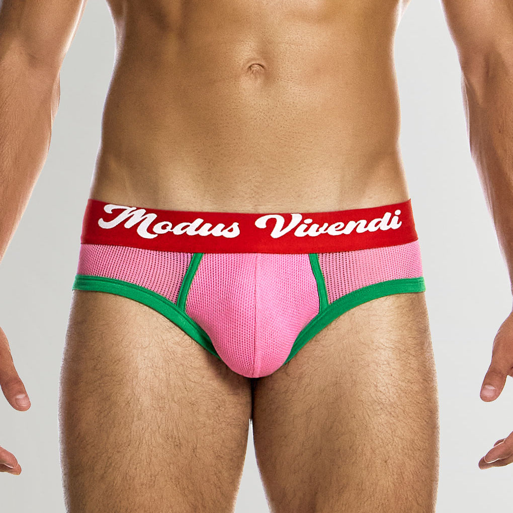 Modus Vivendi Retro Classic Brief Pink