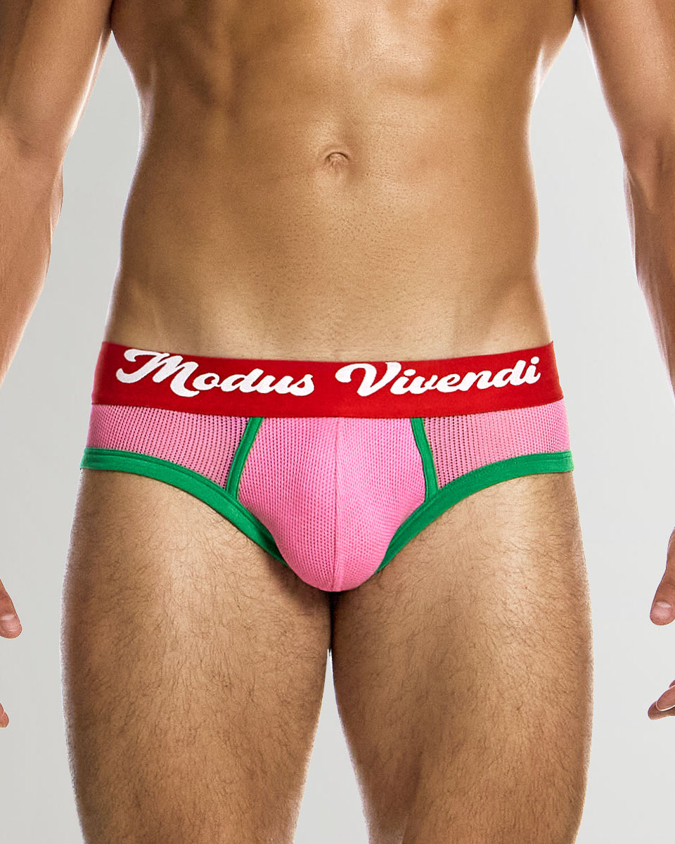 Modus Vivendi Retro Classic Brief Pink