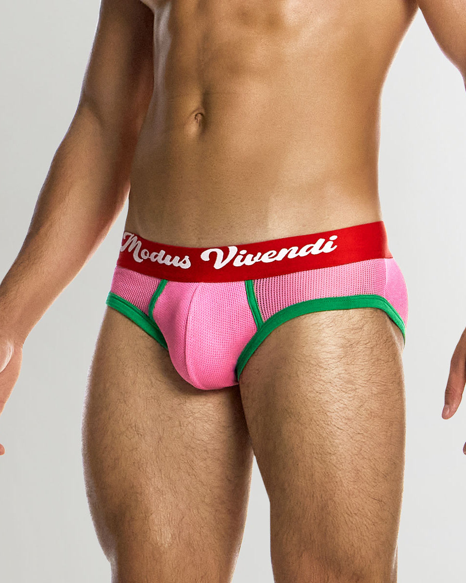 Modus Vivendi Retro Classic Brief Pink