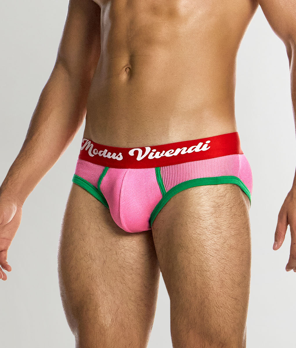 Modus Vivendi Retro Classic Brief Pink
