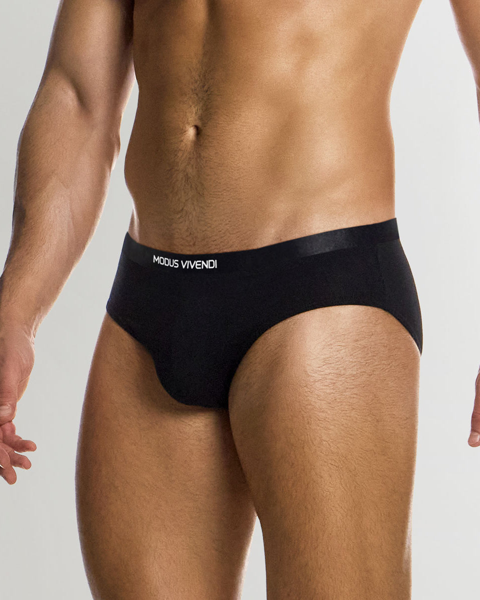 Modus Vivendi Silk Brief Black
