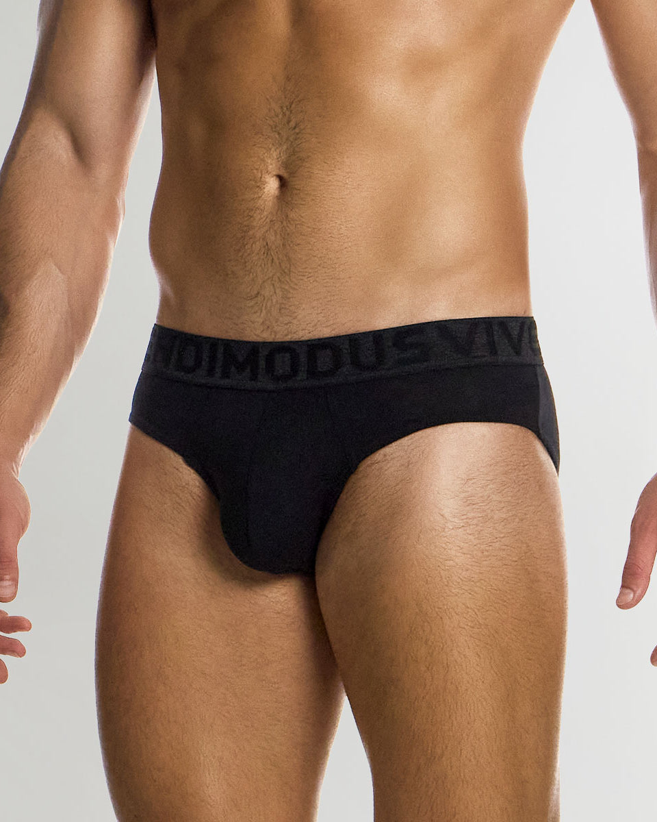 Modus Vivendi Silk Classic Brief Black