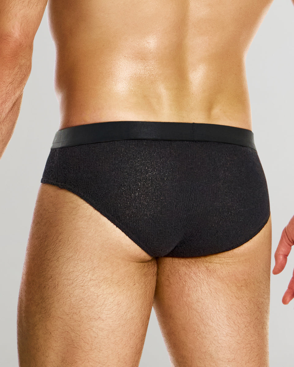 Modus Vivendi Purled Classic Brief Black