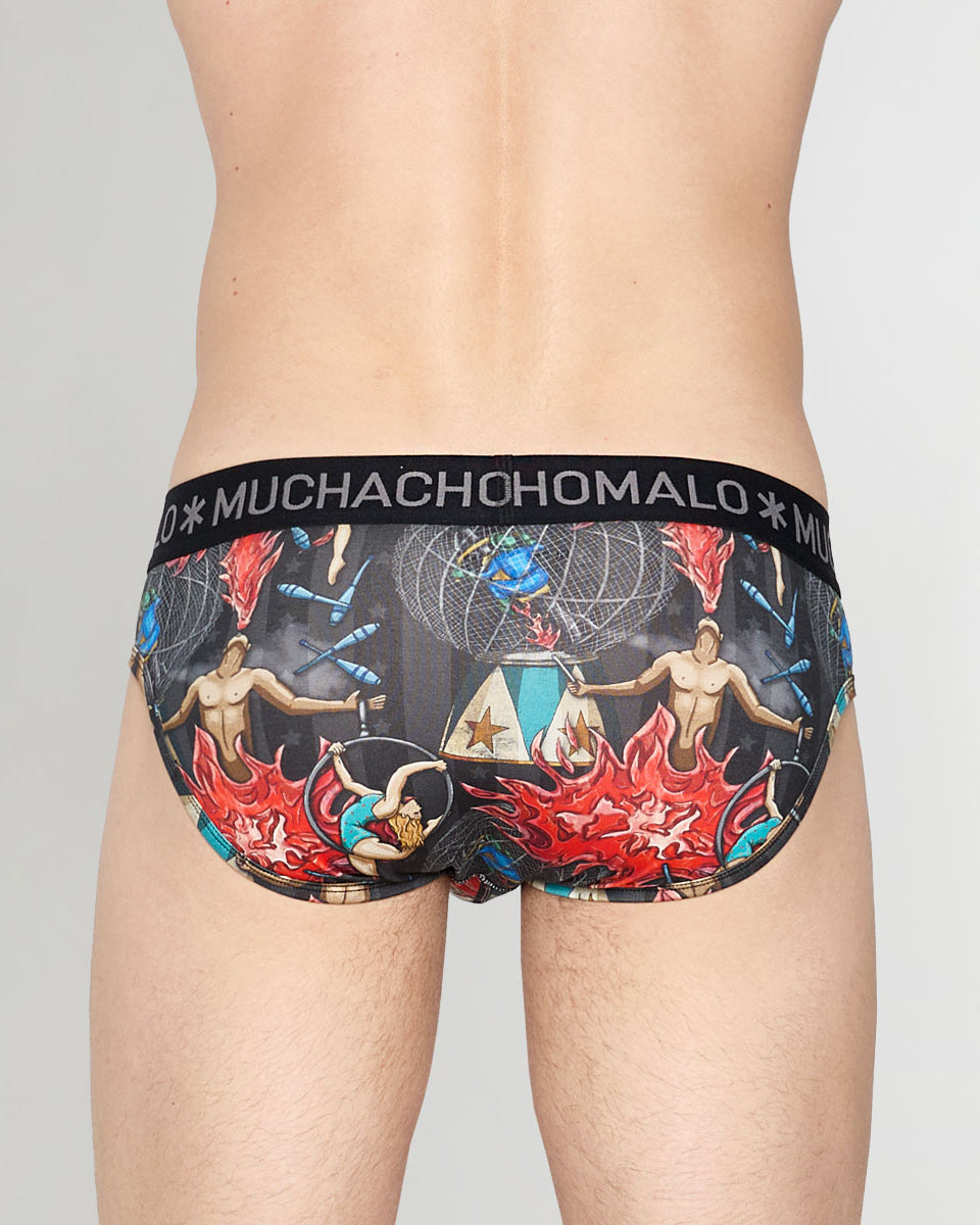 Muchachomalo Circus Brief Circus-print-a