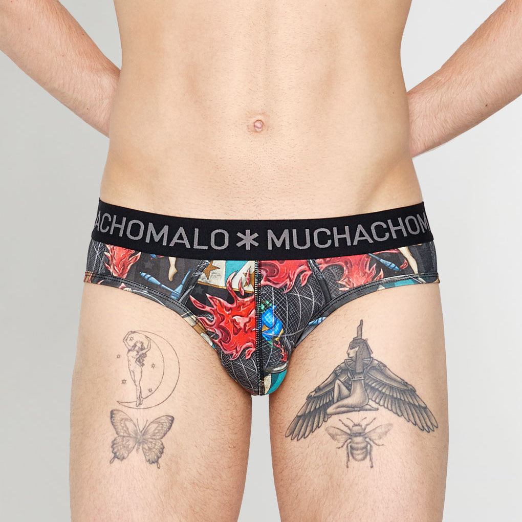 Muchachomalo Circus Brief Circus-print-a