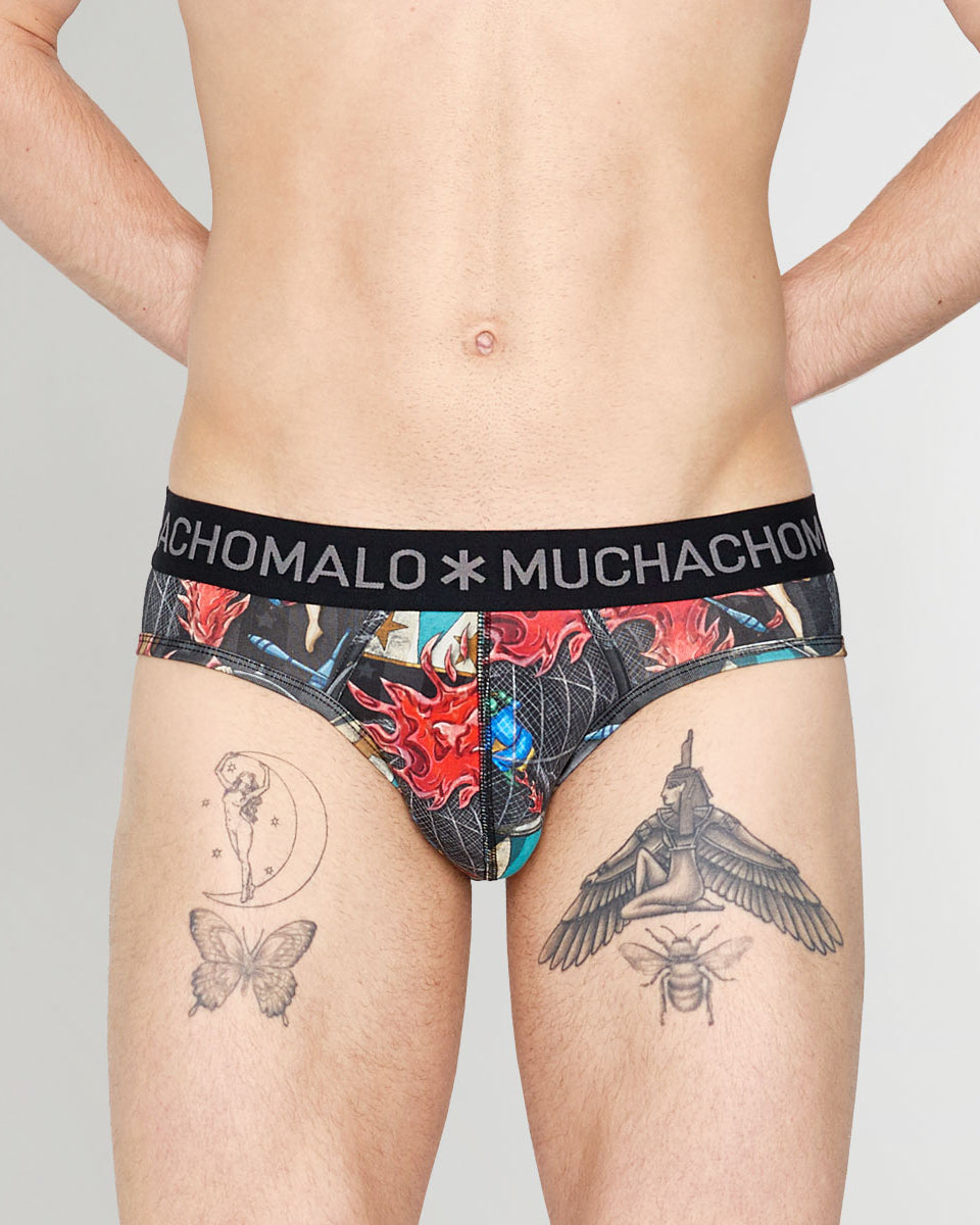Muchachomalo Circus Brief Circus-print-a
