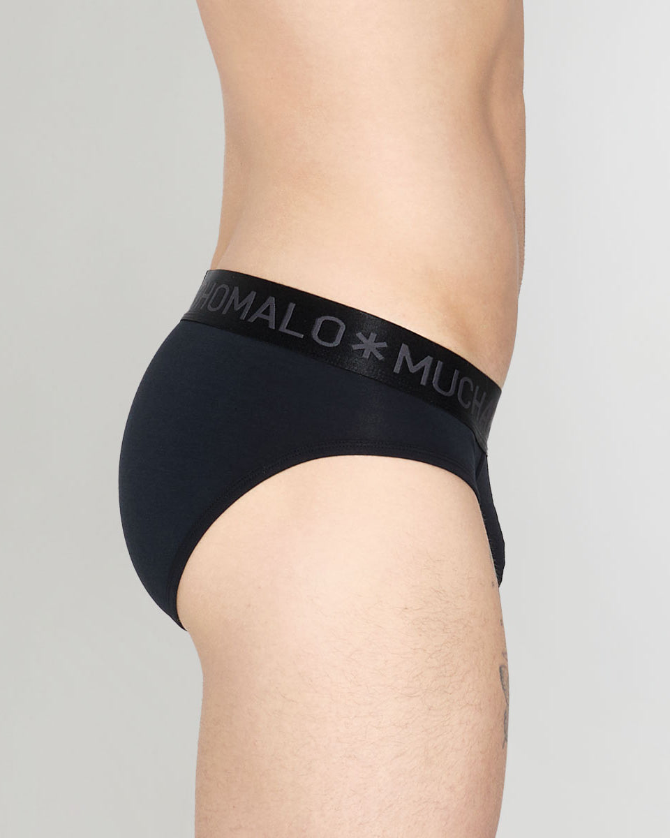 Muchachomalo Dalmatian Solid Brief Anthracite
