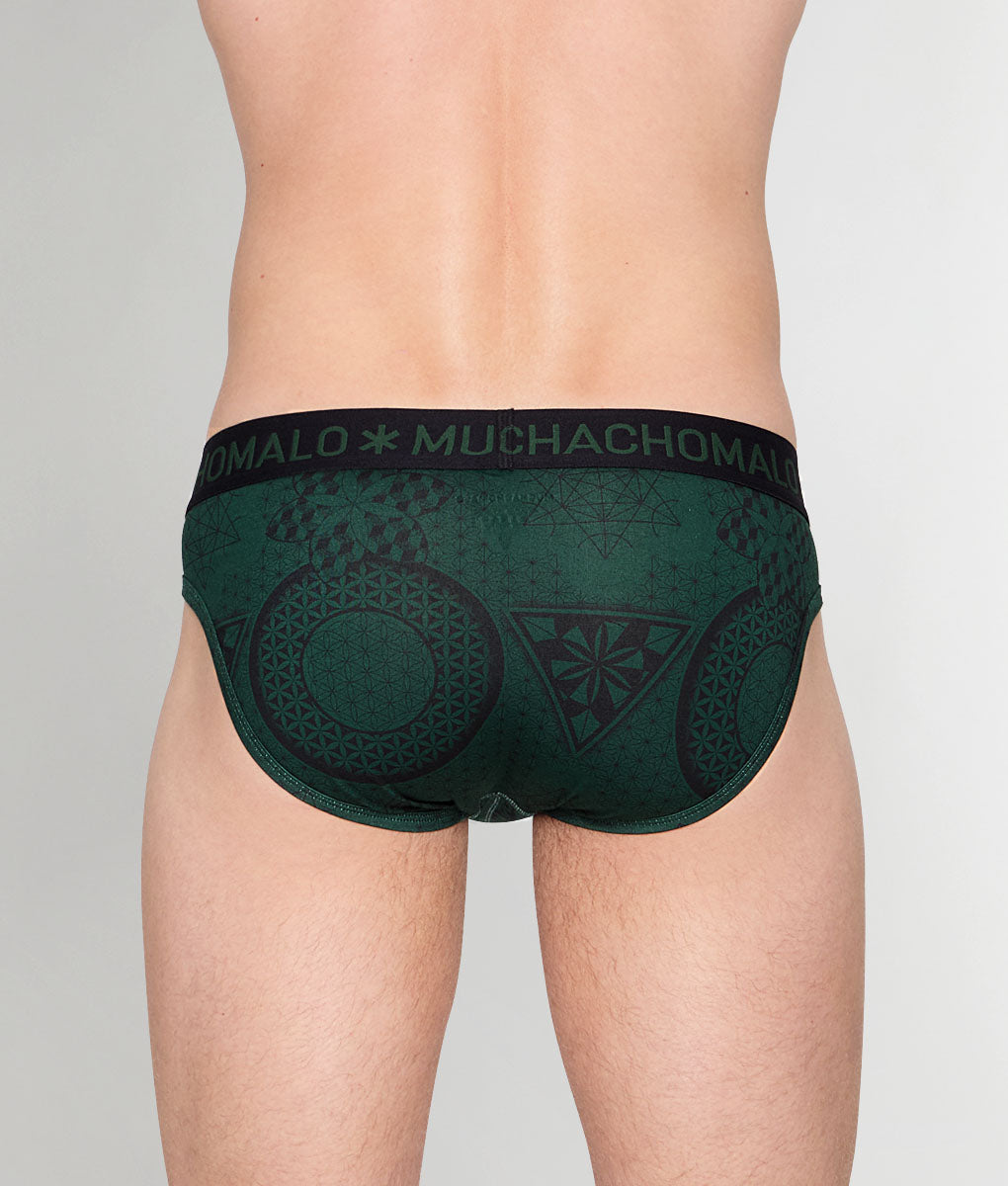 Muchachomalo Geometric Brief Geometric-print-a