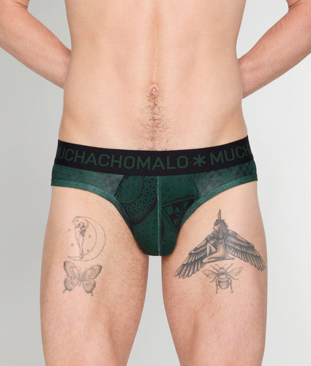 Muchachomalo Geometric Brief Geometric-print-a
