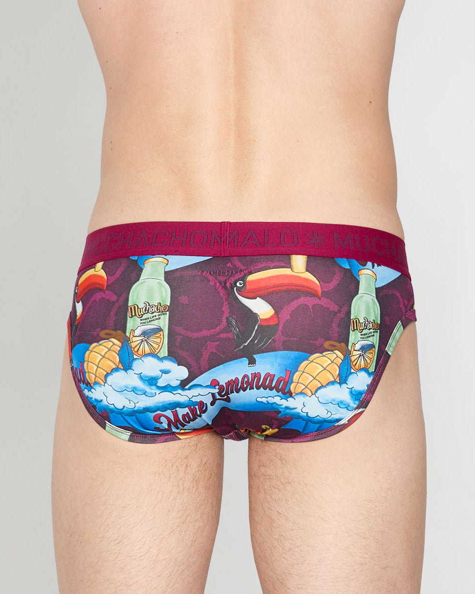 Muchachomalo Summer Fruit Brief Summer-fruit-print-a