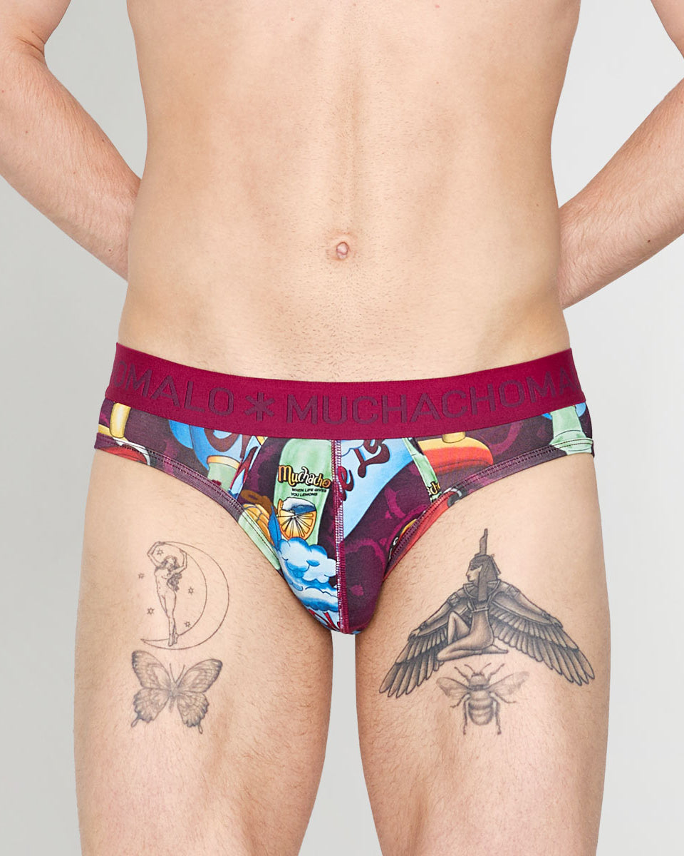 Muchachomalo Summer Fruit Brief Summer-fruit-print-a