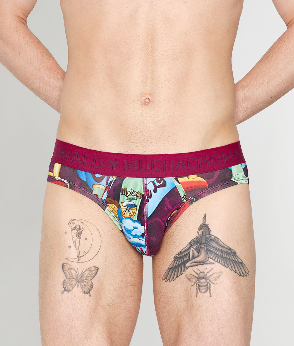 Muchachomalo Summer Fruit Brief Summer-fruit-print-a