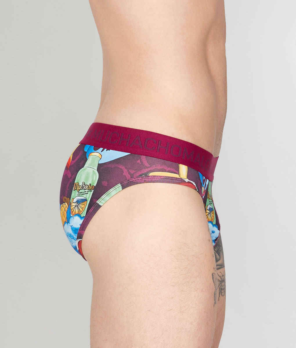 Muchachomalo Summer Fruit Brief Summer-fruit-print-a