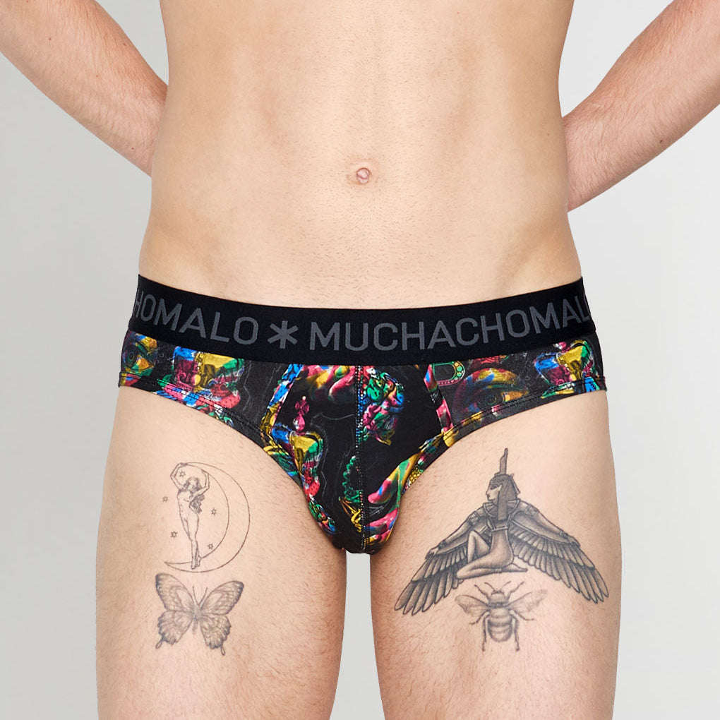 Muchachomalo Arty Farty Brief Arty-farty-print-a