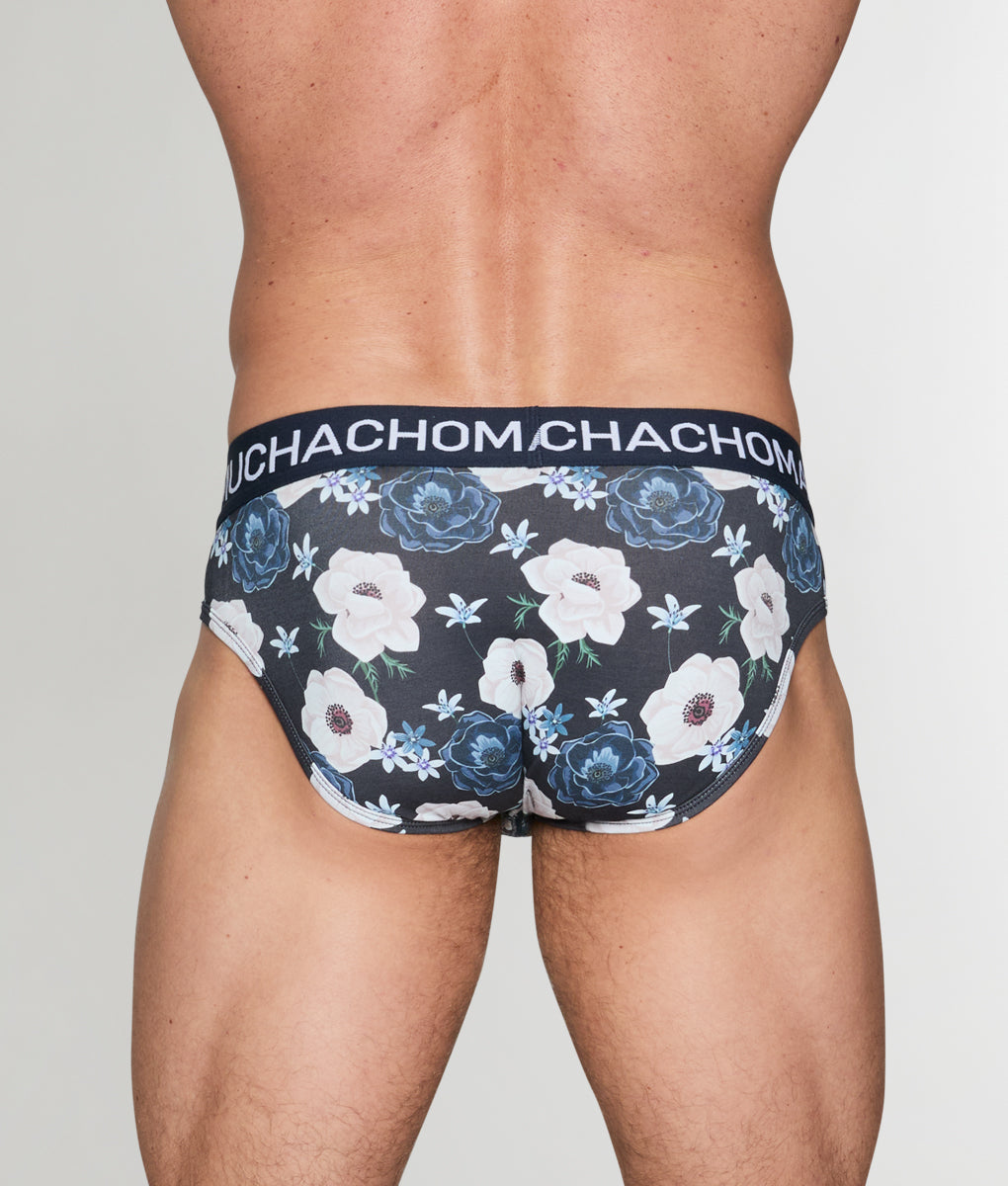 Muchachomalo Floral Brief Muchachomalo Floral Brief Blue-print