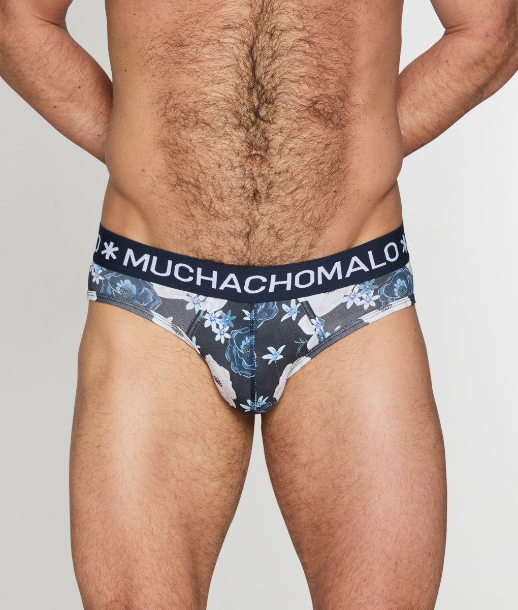 Muchachomalo Floral Brief Muchachomalo Floral Brief Blue-print