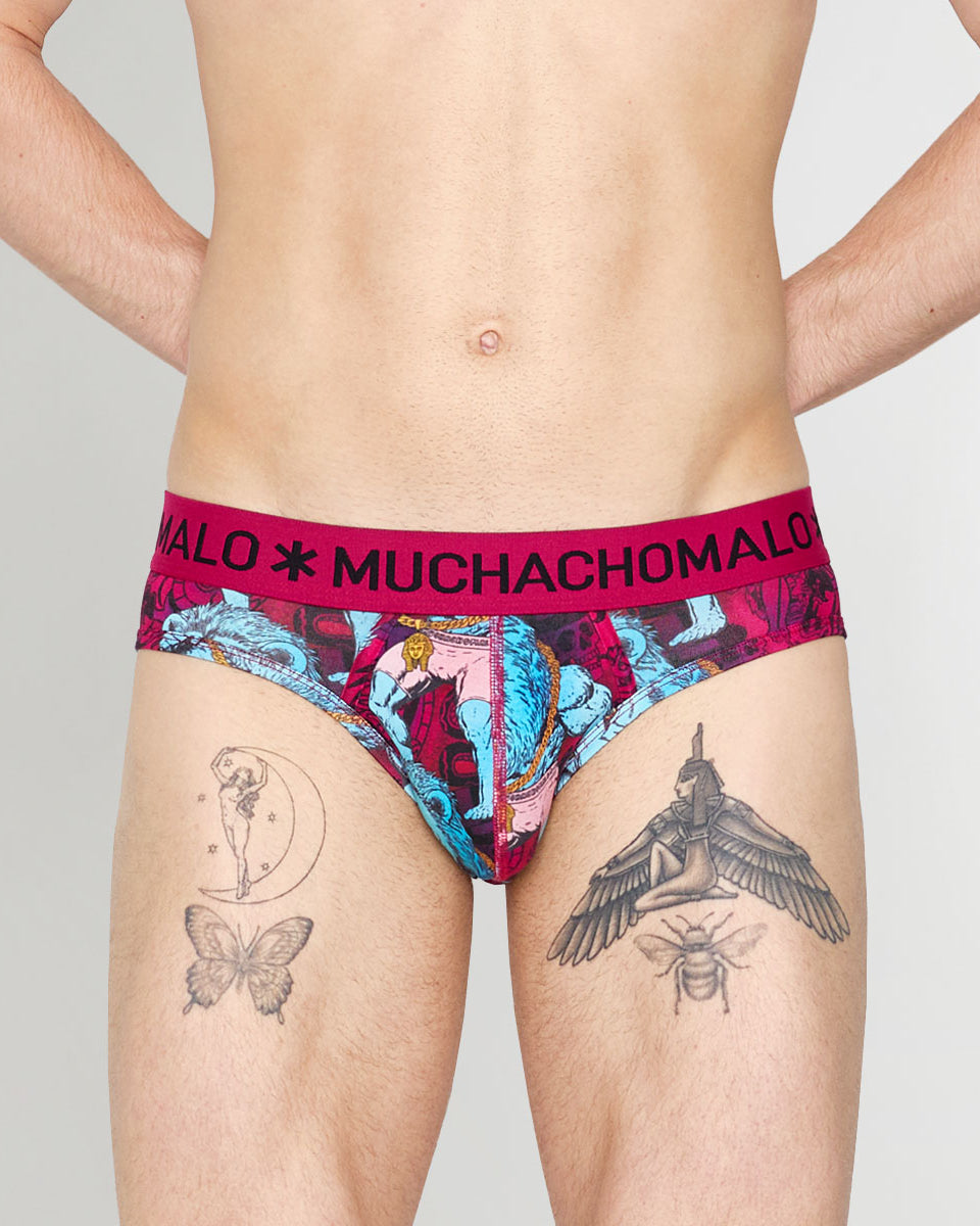 Muchachomalo Kingkat Brief Kingkat-print-a