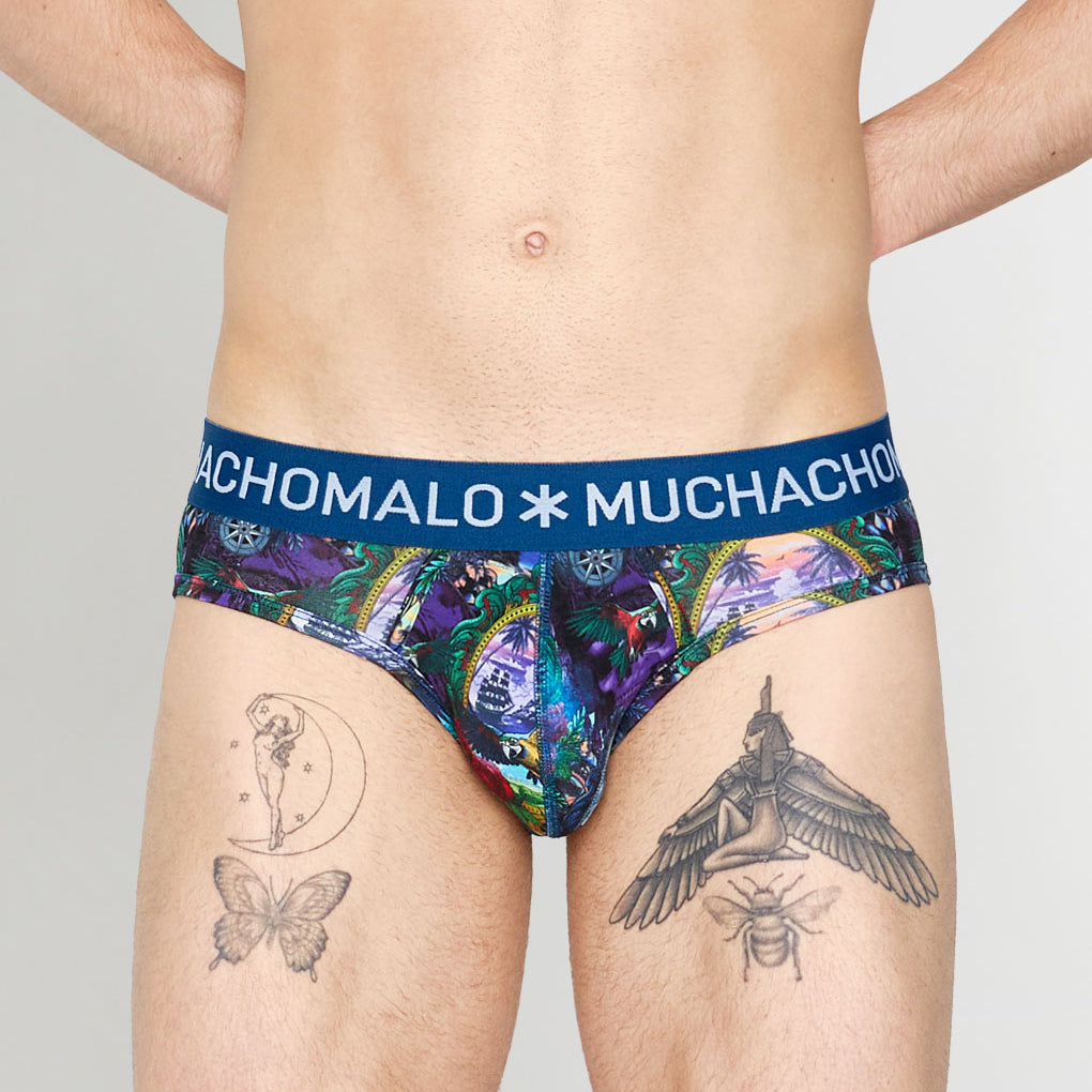 Muchachomalo Pirate Parrot Brief Pirate-parrot-a