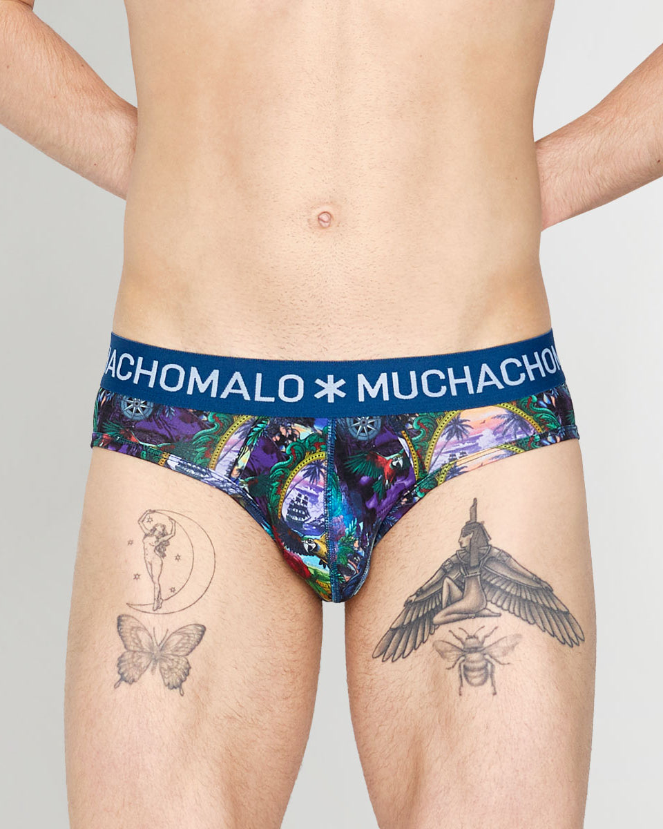 Muchachomalo Pirate Parrot Brief Pirate-parrot-a