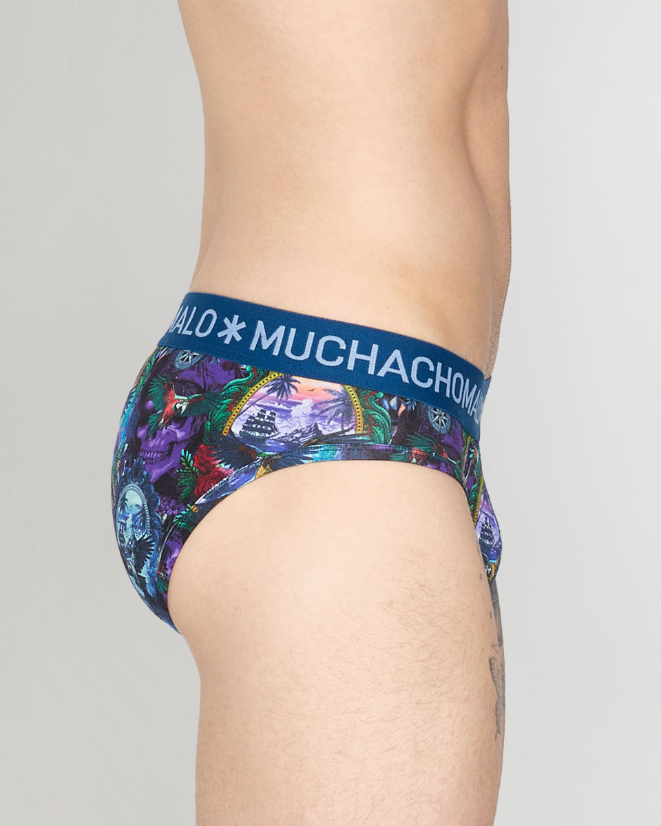 Muchachomalo Pirate Parrot Brief Pirate-parrot-a