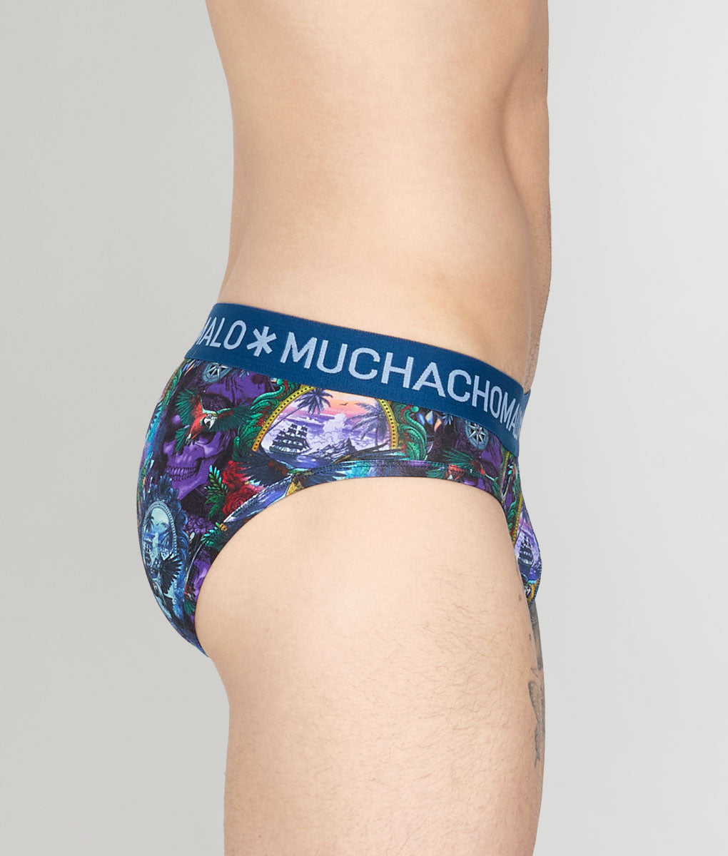 Muchachomalo Pirate Parrot Brief Pirate-parrot-a
