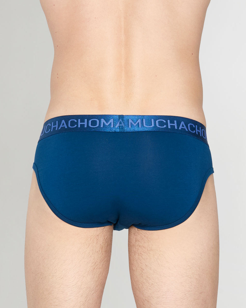 Muchachomalo Wildcat Solid Brief Poseidon