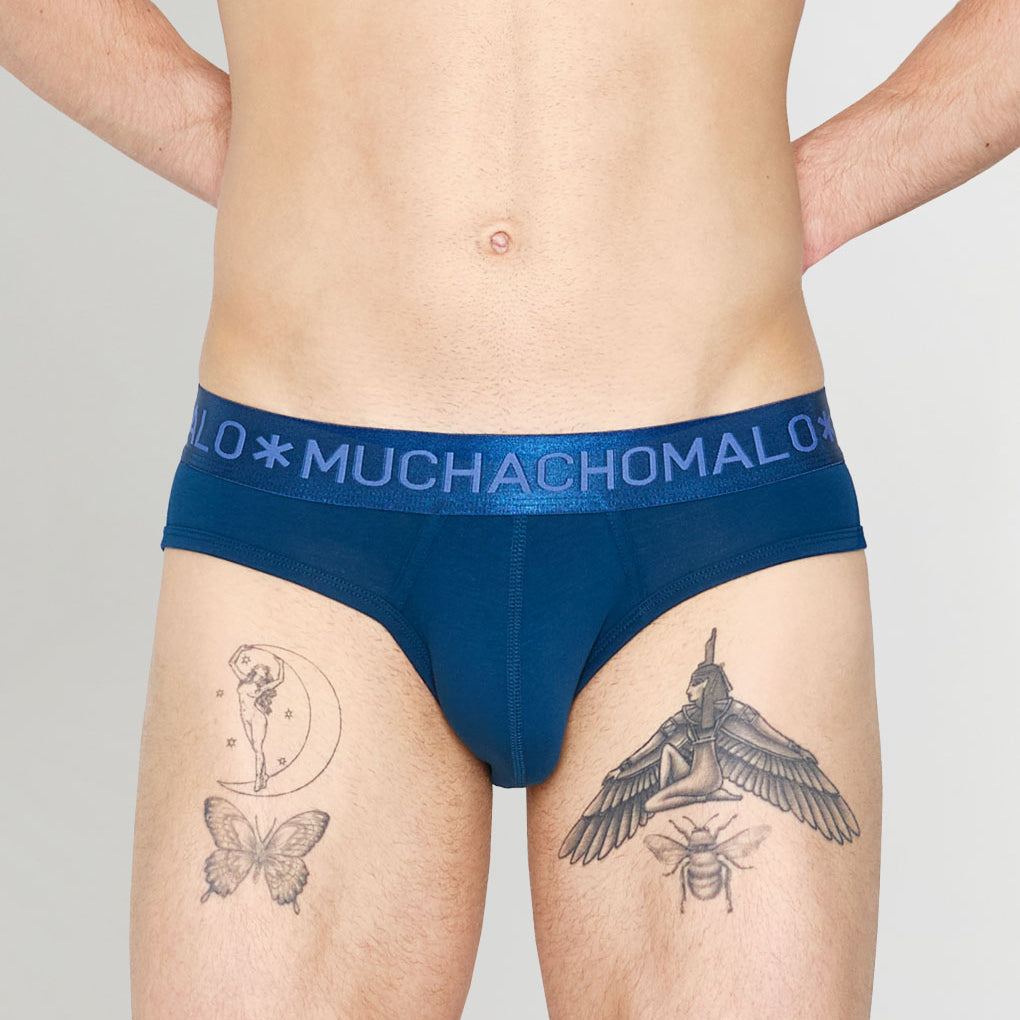 Muchachomalo Wildcat Solid Brief Poseidon