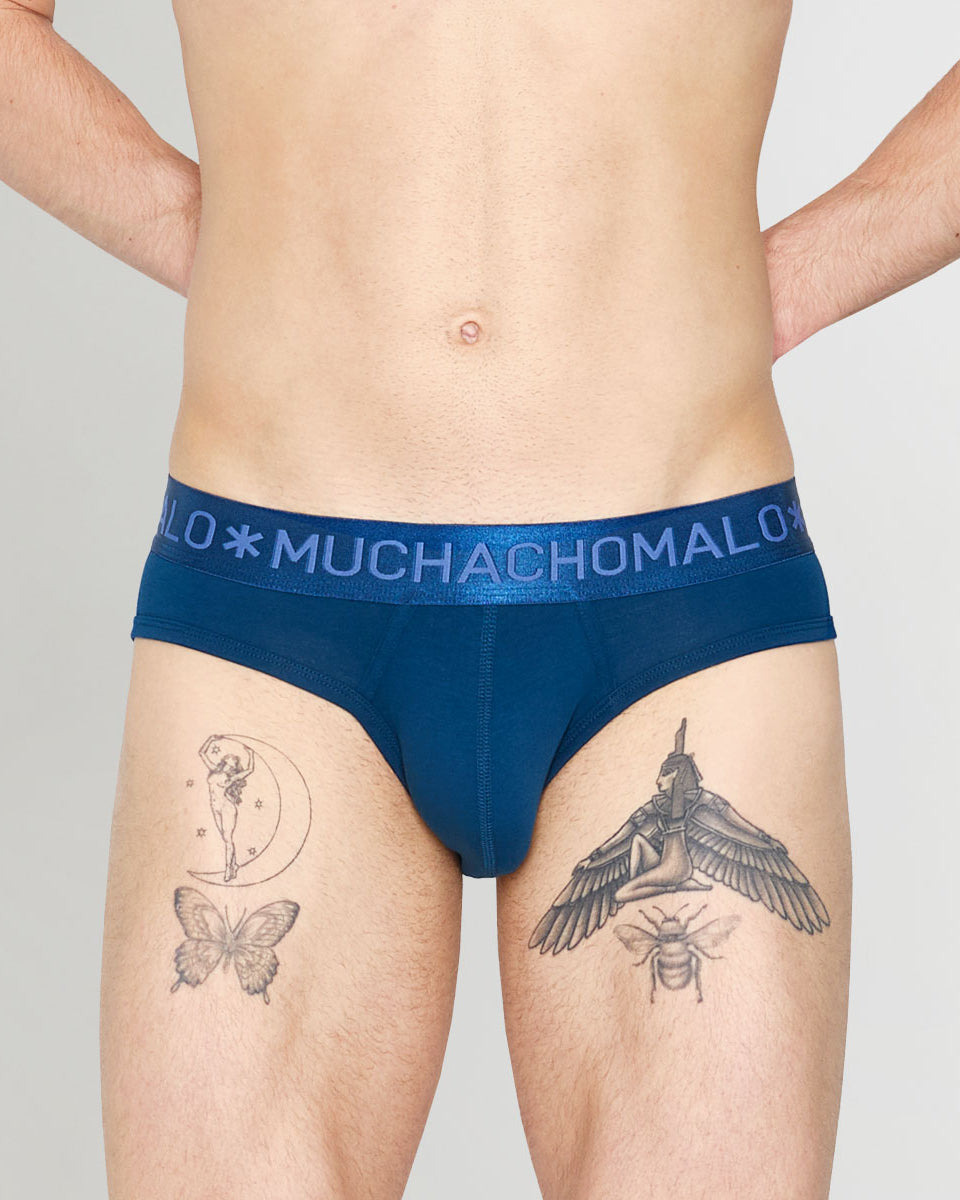 Muchachomalo Wildcat Solid Brief Poseidon
