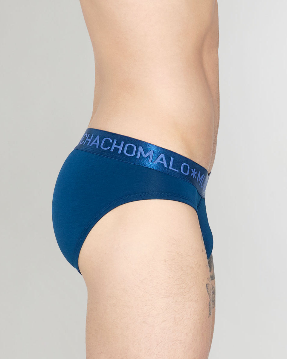 Muchachomalo Wildcat Solid Brief Poseidon