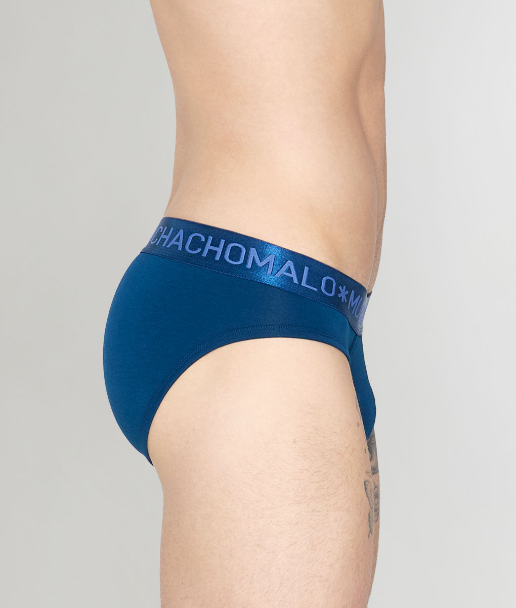 Muchachomalo Wildcat Solid Brief Poseidon