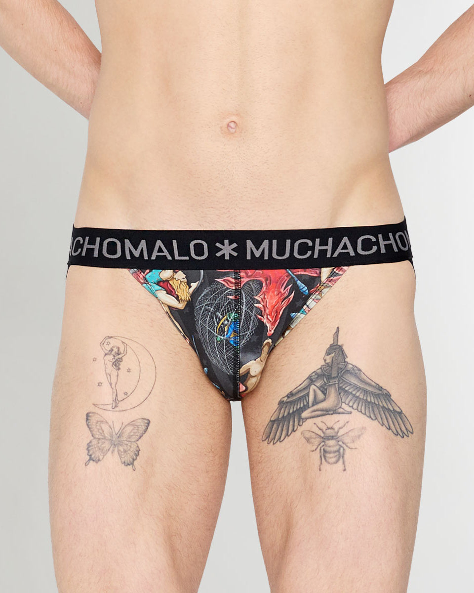 Muchachomalo Circus Jockstrap Circus-print-a